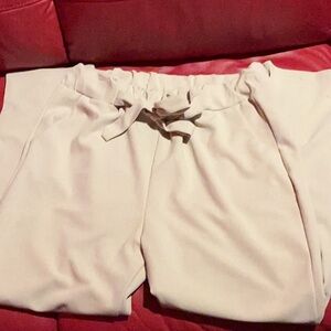 Soho Apparel Cream Drawstring Athletic Lounge Shorts